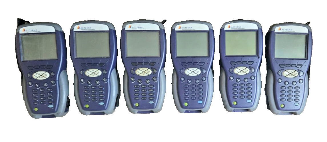 Lot of 6 Acterna / JDSU DSAM 2500B Meters - All Tested - Working