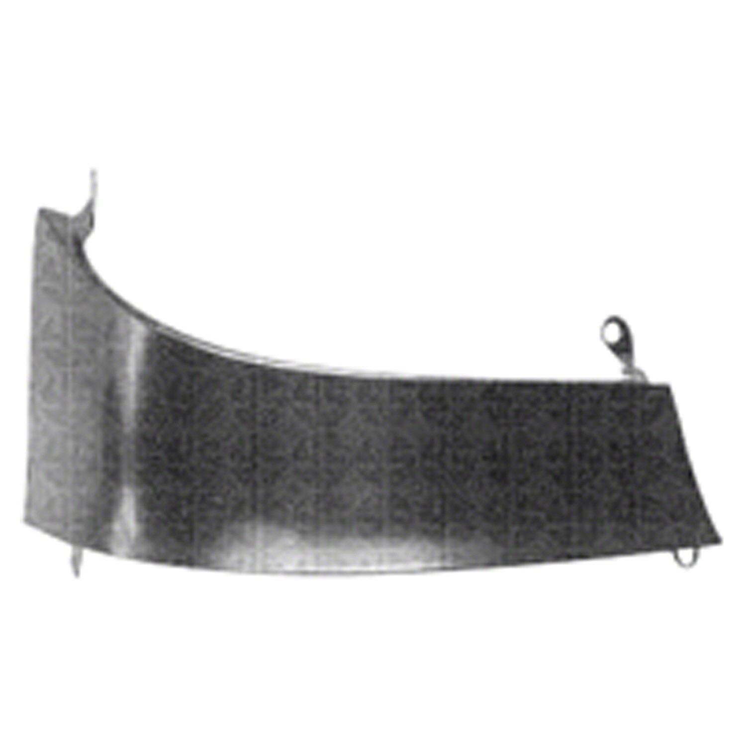 TO1182102 Rear Left Side Bumper To Body Filler Panel Fits 03-08 Corolla Sedan
