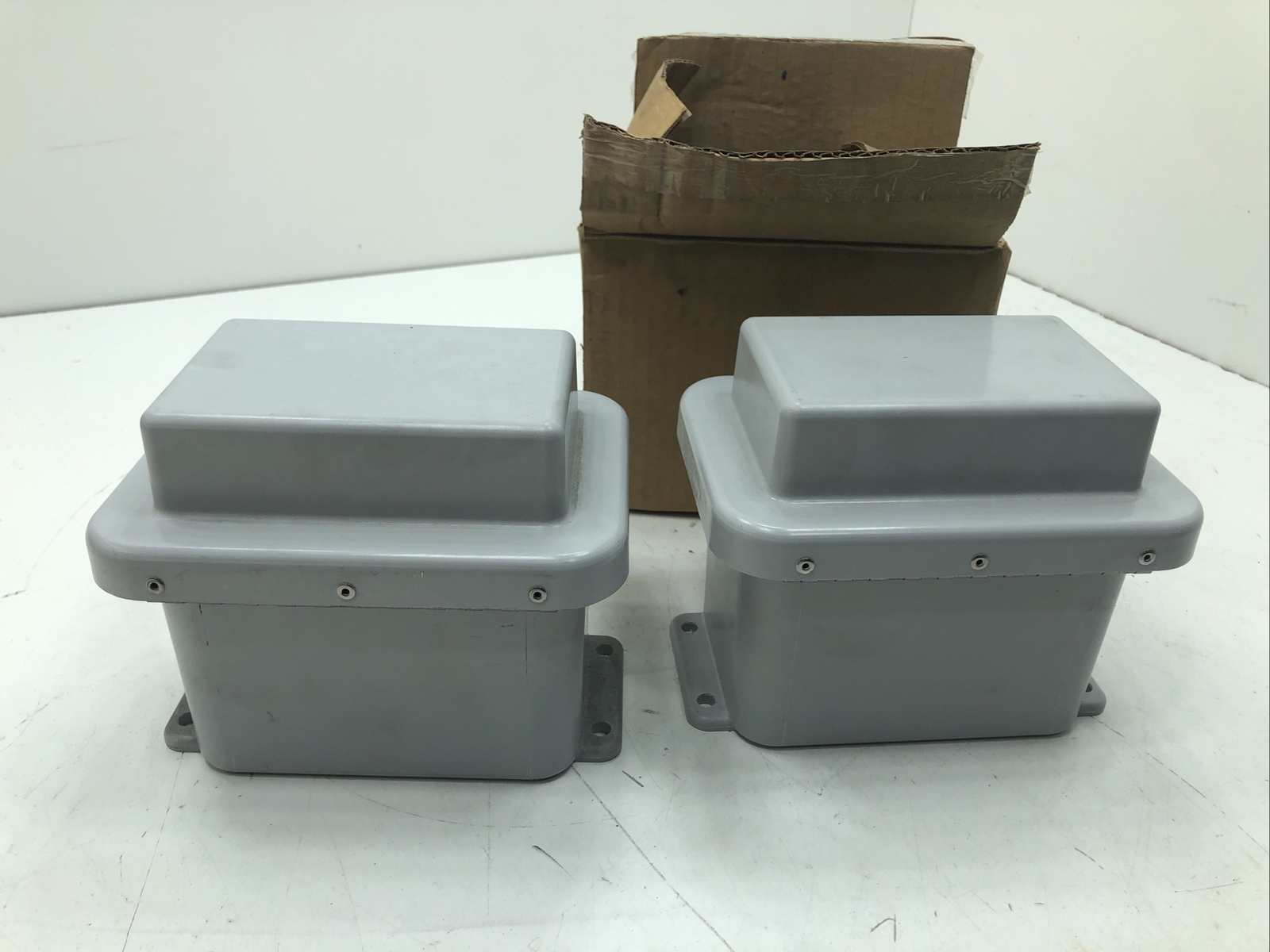 (QTY.2) Hubbell RHJ604HPL Industrial Control Panel Enclosures