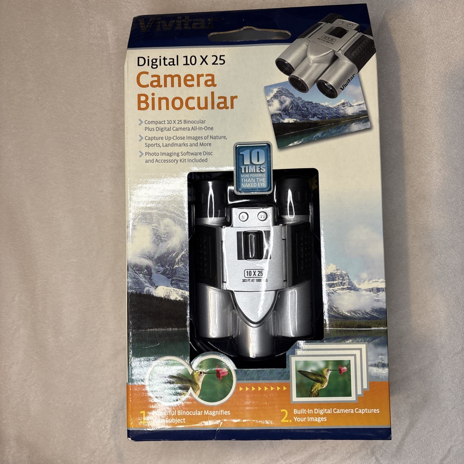 Vivitar Digital 10 X 25 Camera Binocular