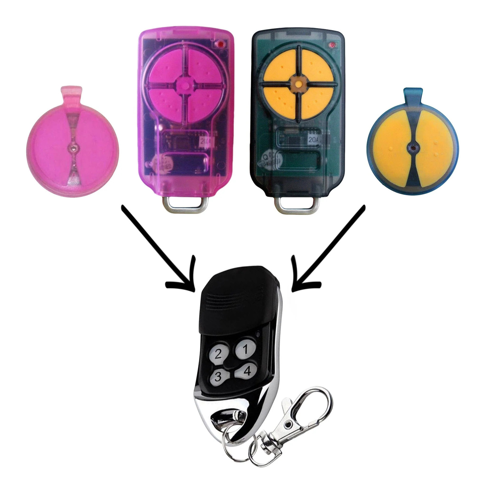 ATA PTX5 TrioCode GDO Garage Door Remote Replacement PTX-5v1 GDO 11v1/6v3/6v4