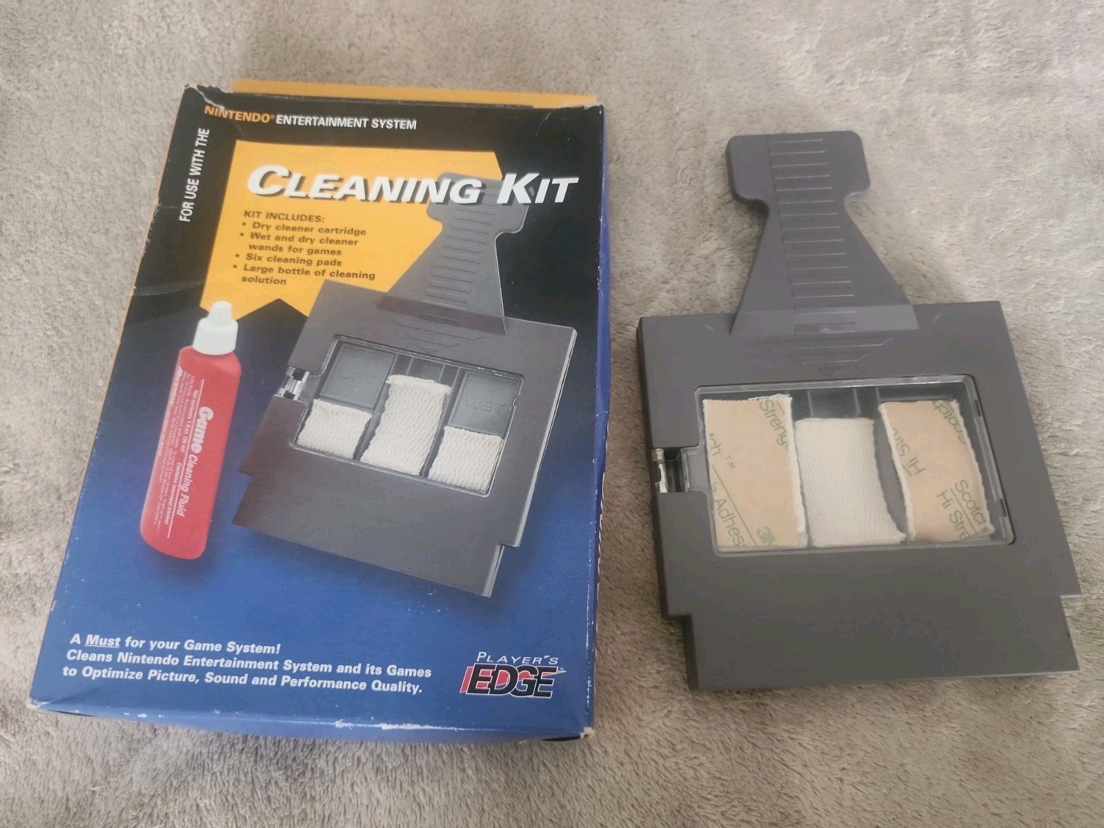 Nintendo NES Cleaning Kit Original with Box