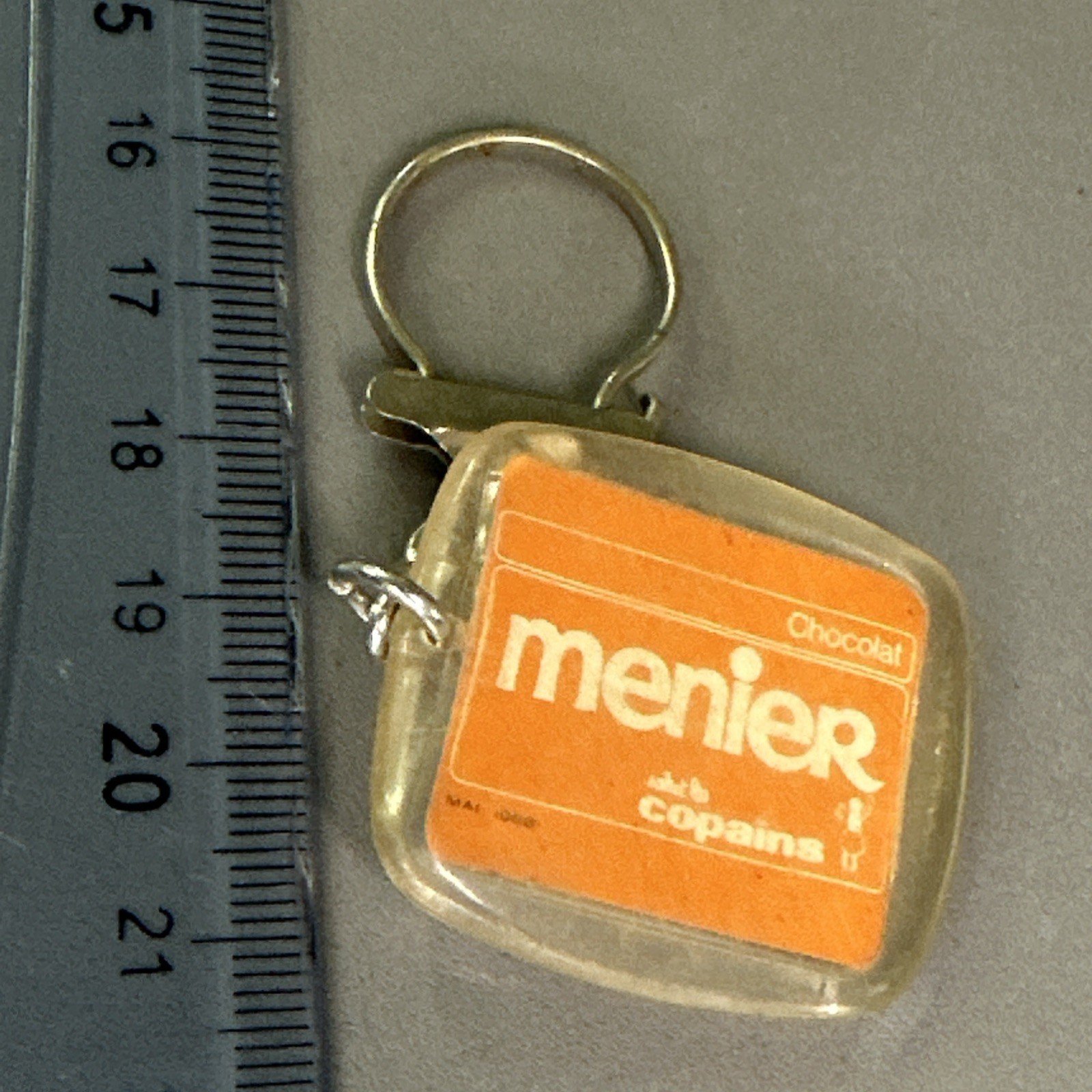 VINTAGE MENIER KEYCHAIN