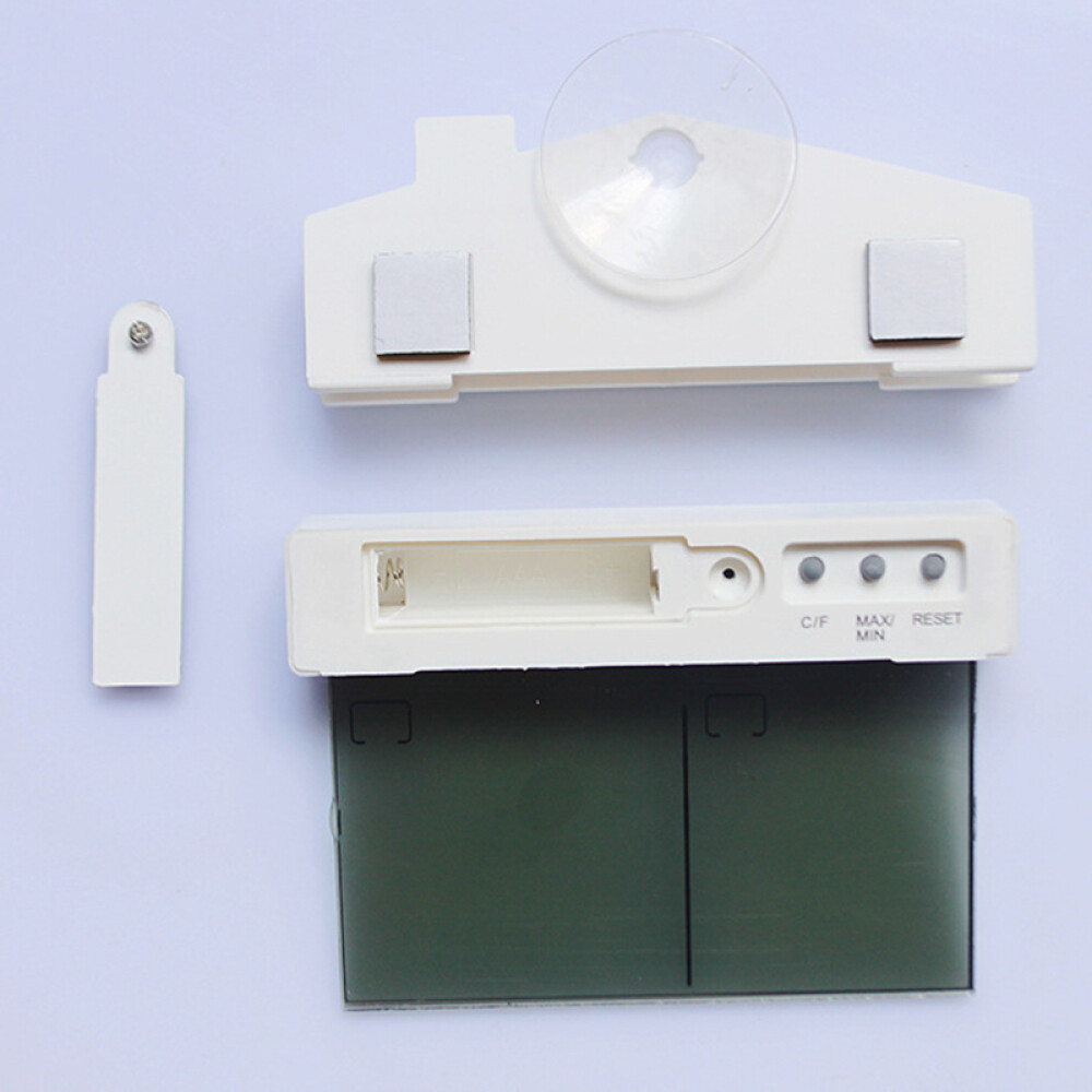 Suction Cup Digital Temperature Humidity Meter For