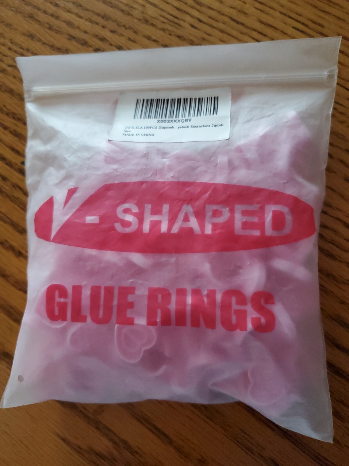 INFILILA Disposable Glue Rings For Eyelash Extensions 100 PCS