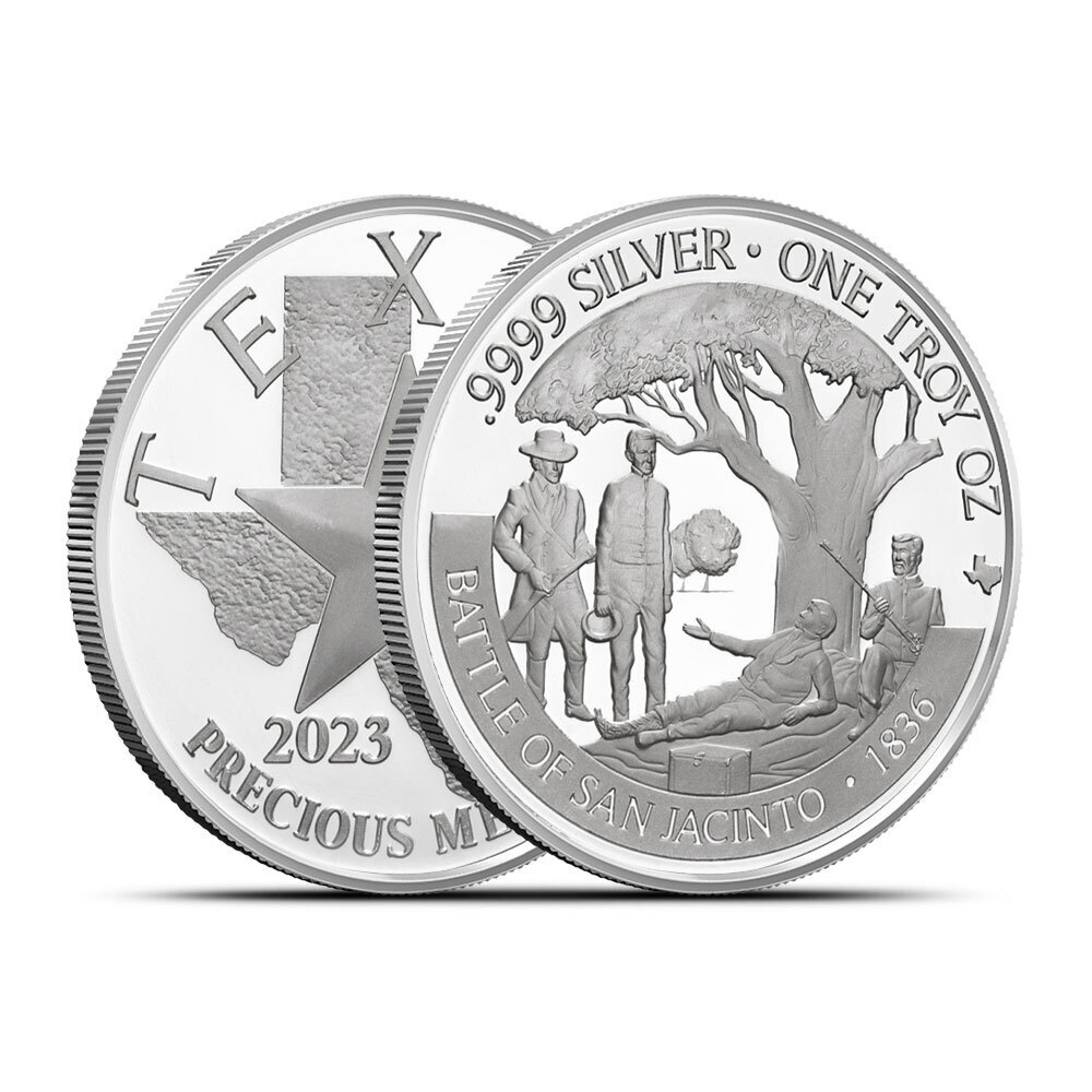 Texas Mint Silver Revolution Series 4-Round Set