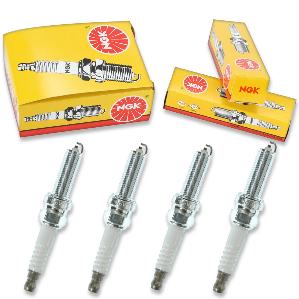 4pcs 2013 Can-Am Maverick 1000R NGK Standard Spark Plugs 976cc 59ci Kit Set gw