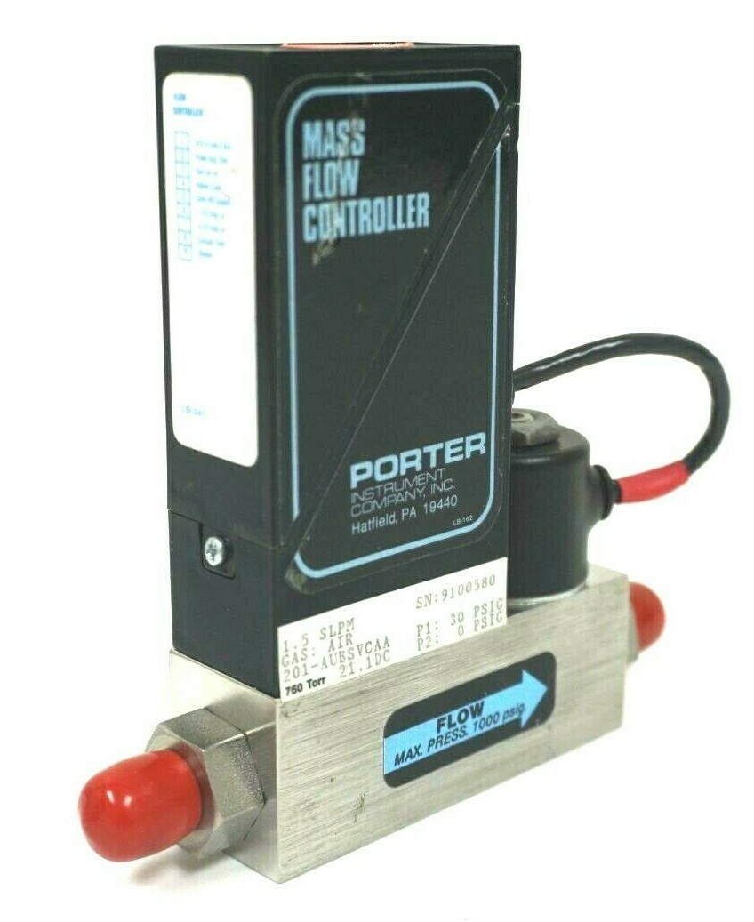 NEW PORTER LB-162 LB-247 201-AUBSVCAA MASS FLOW METER 201AUBSVCAA
