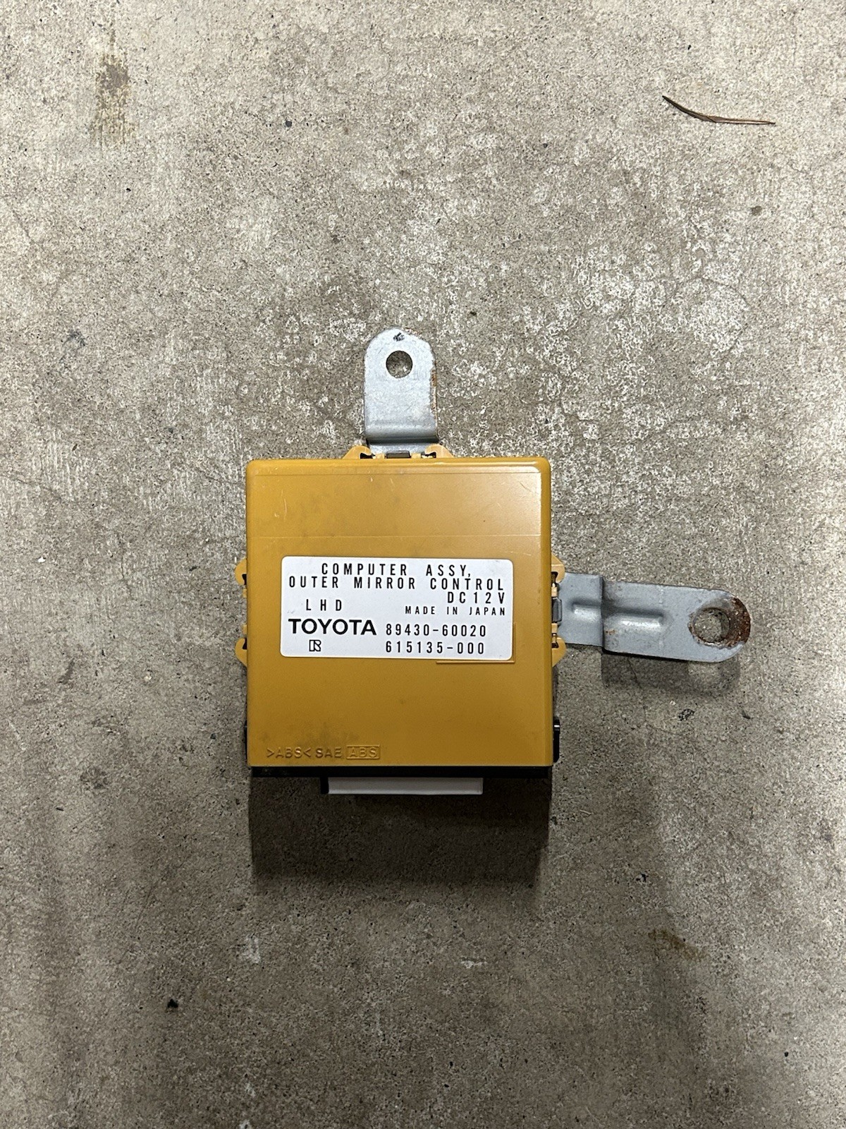 98-02 Lexus Lx470 computer assy, outer mirror control