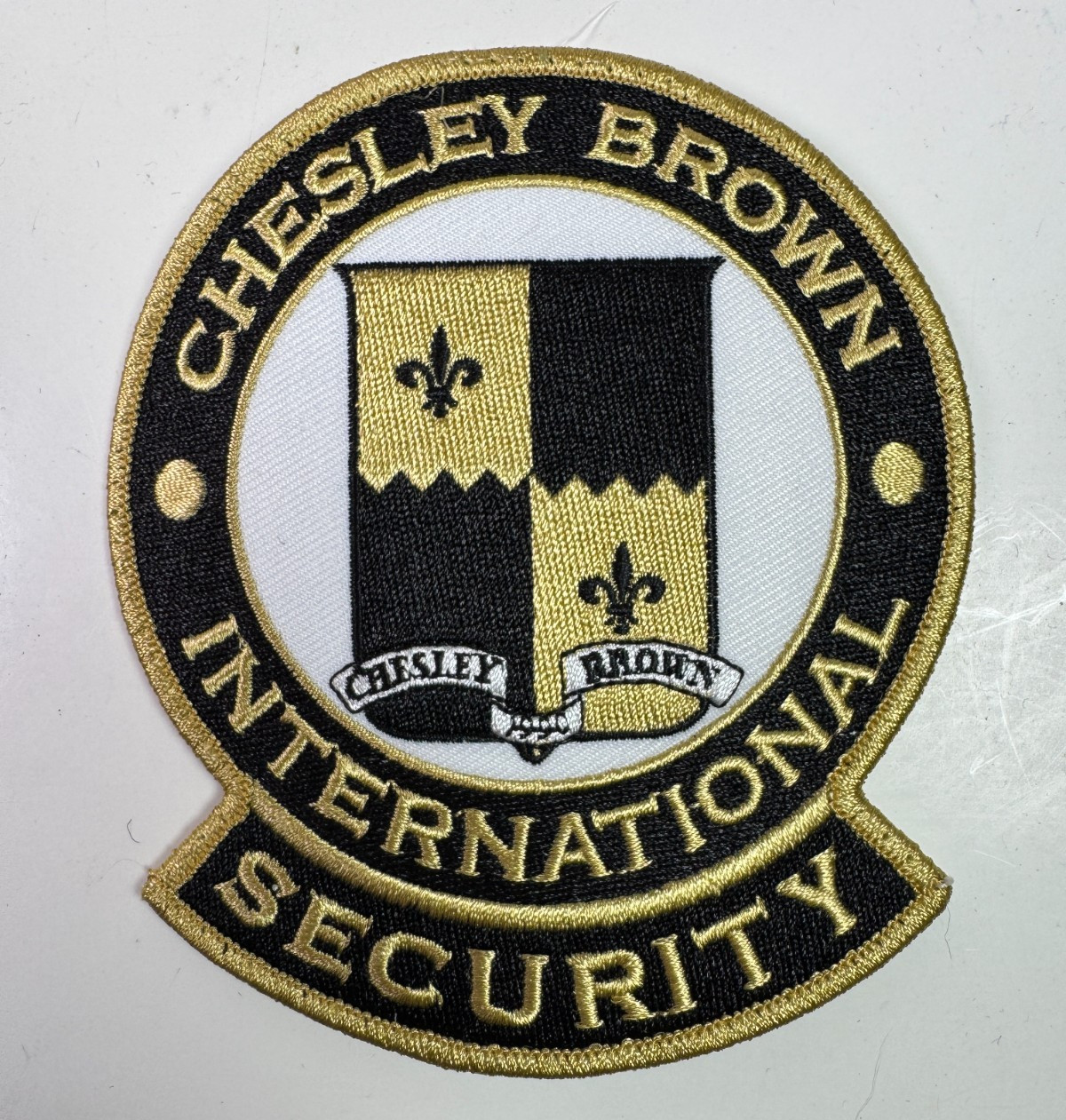 Chesley Brown International Security Georgia GA Patch AA8