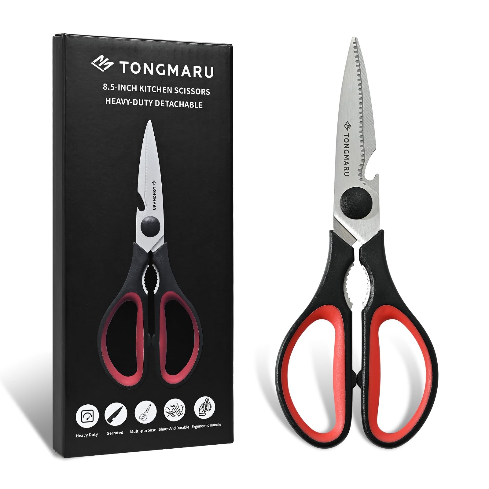 Kitchen Cooking Shears Heavy Duty Kitchen Scissor with, Detachable, All Purpo...