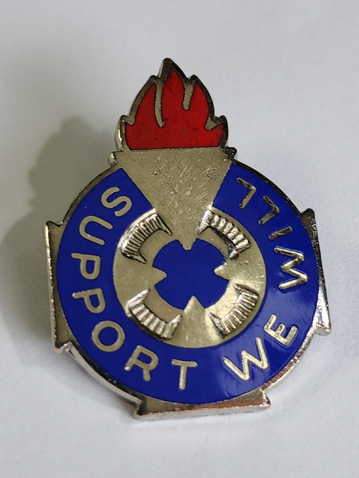 Support We Will Insignia Pin US Army 85th Infantry