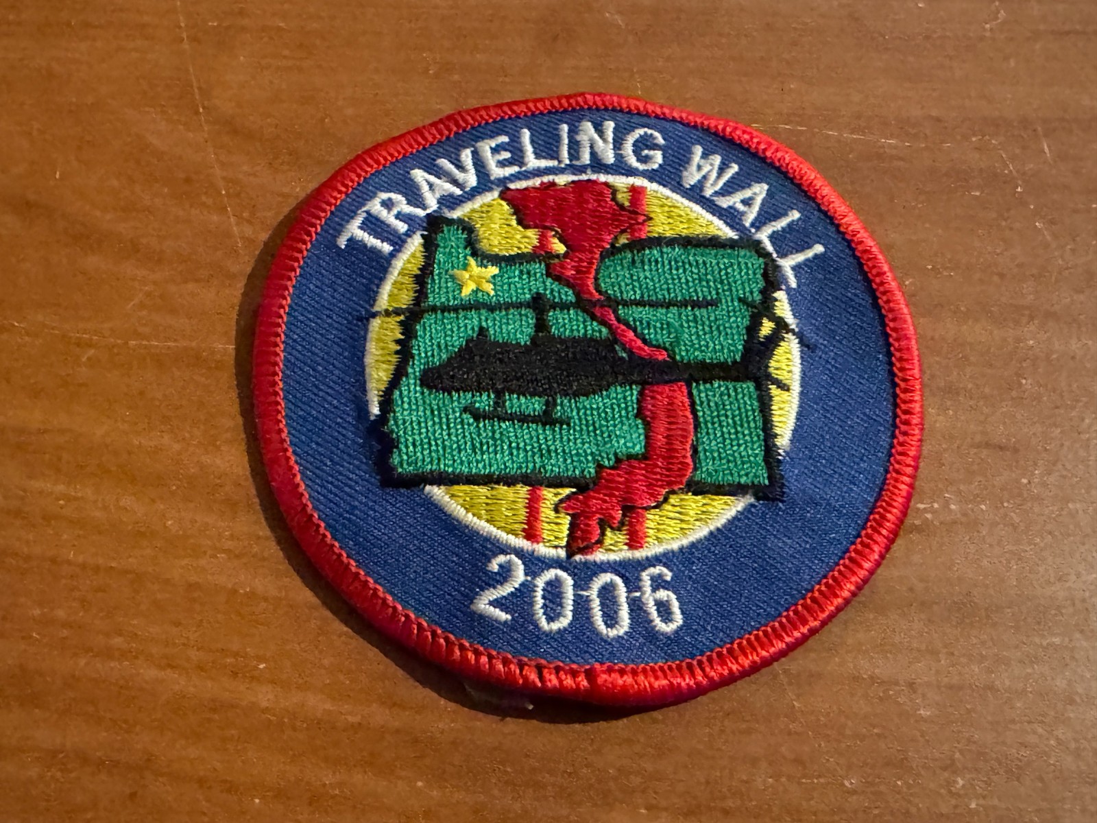 2006 Vietnam Traveling Memorial Wall Patch, 3”