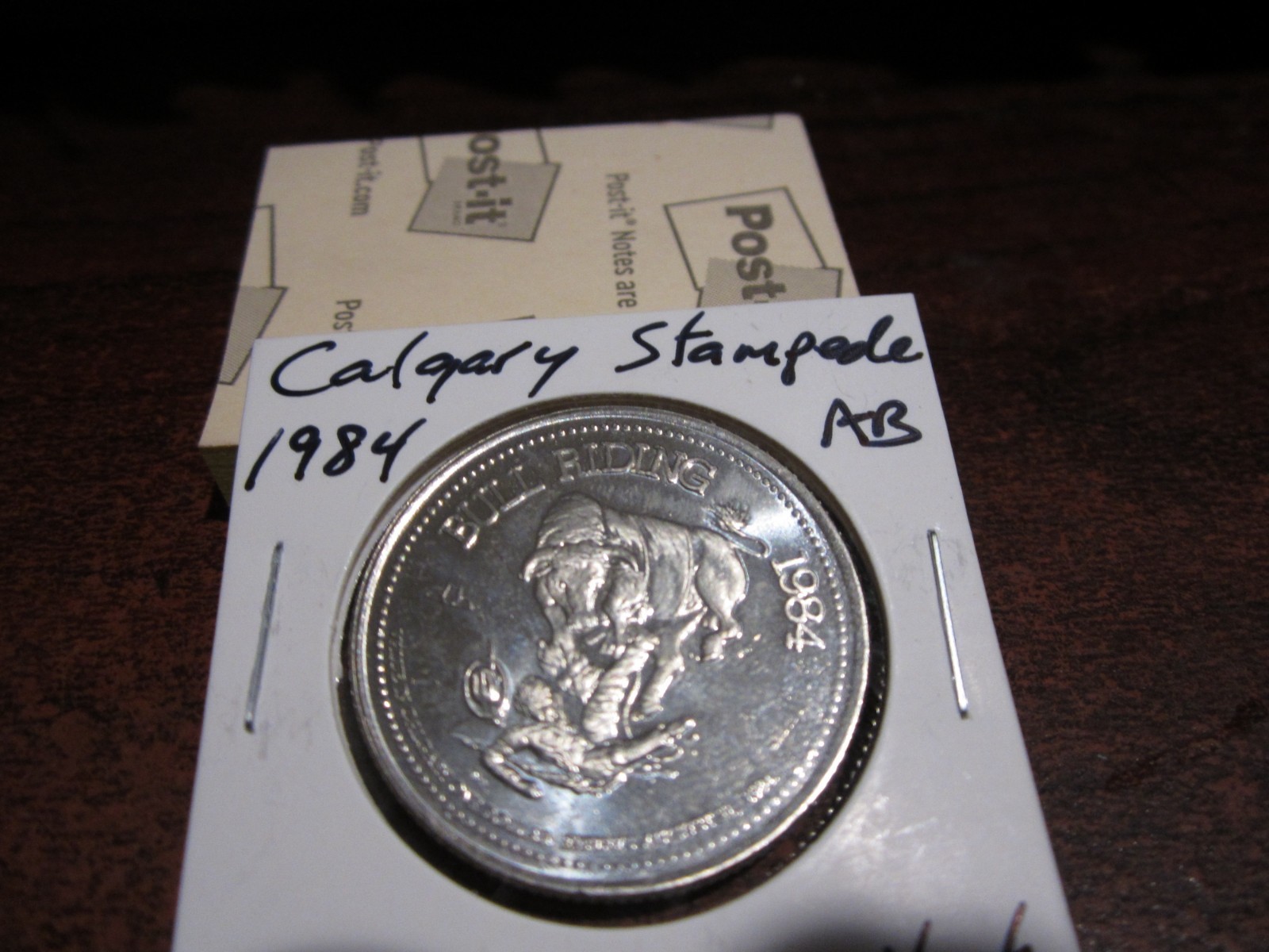 1984 - Hat - Calgary Stampede, AB - Canada Commemorative Trade Dollar