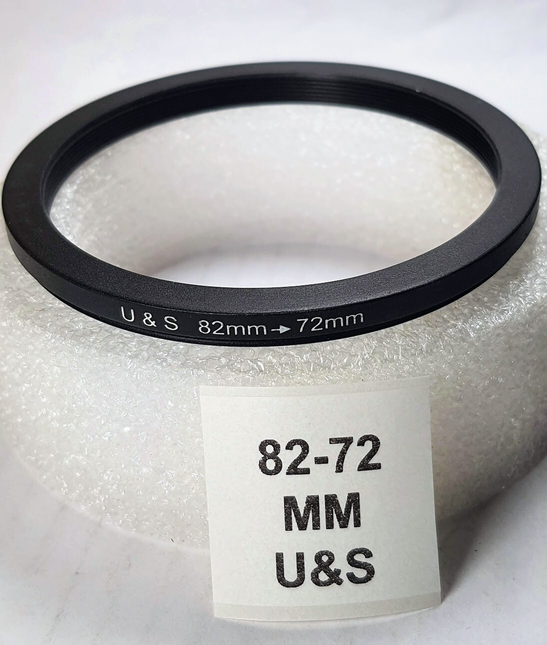 82-72mm Step-Down Lens Filter Converting Adapter Ring 82mm-72mm Metal 82-72 Thin