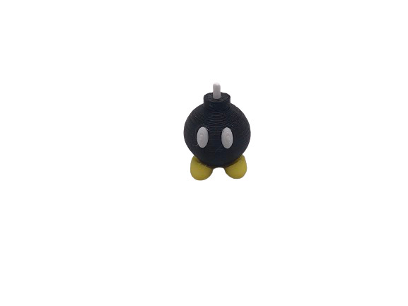 Super Mario Bros Pinball Acorn Nut Replacements - Bob-omb Design - 6-32 Sized