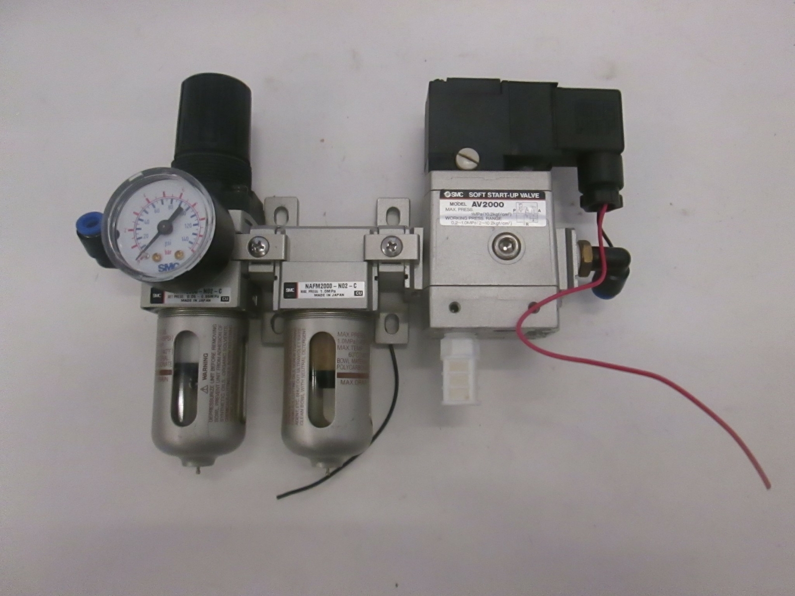 SMC Air Regulator Assy, Used