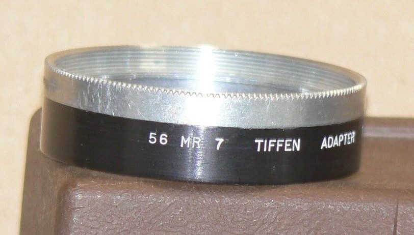 Tiffen Series 7 56 MR 7 Screw-In Adapter with Retaining Ring