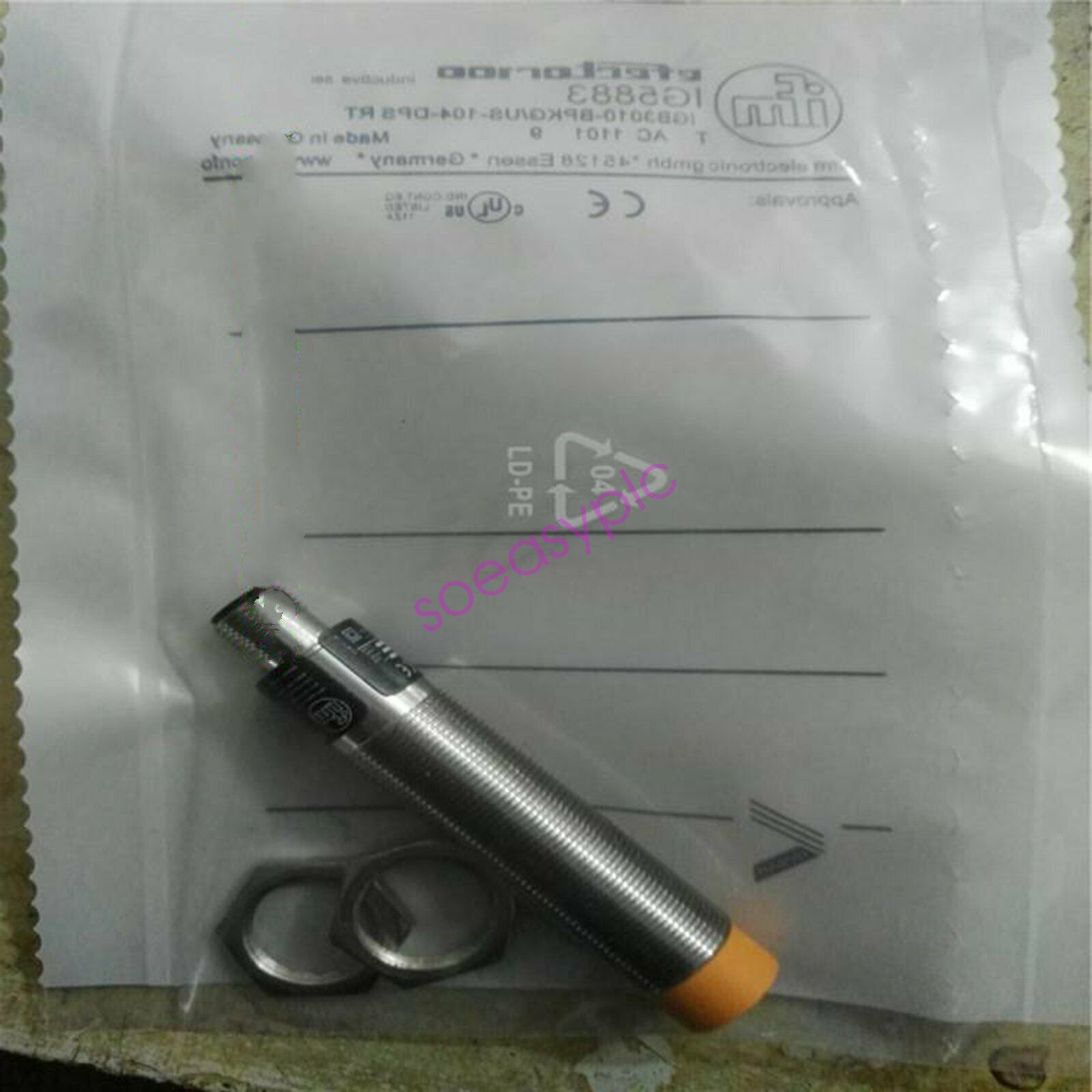 IFM IG5883 IGB3010-BPKG/US-104-DPS RT Proximity Switch Sensor New #