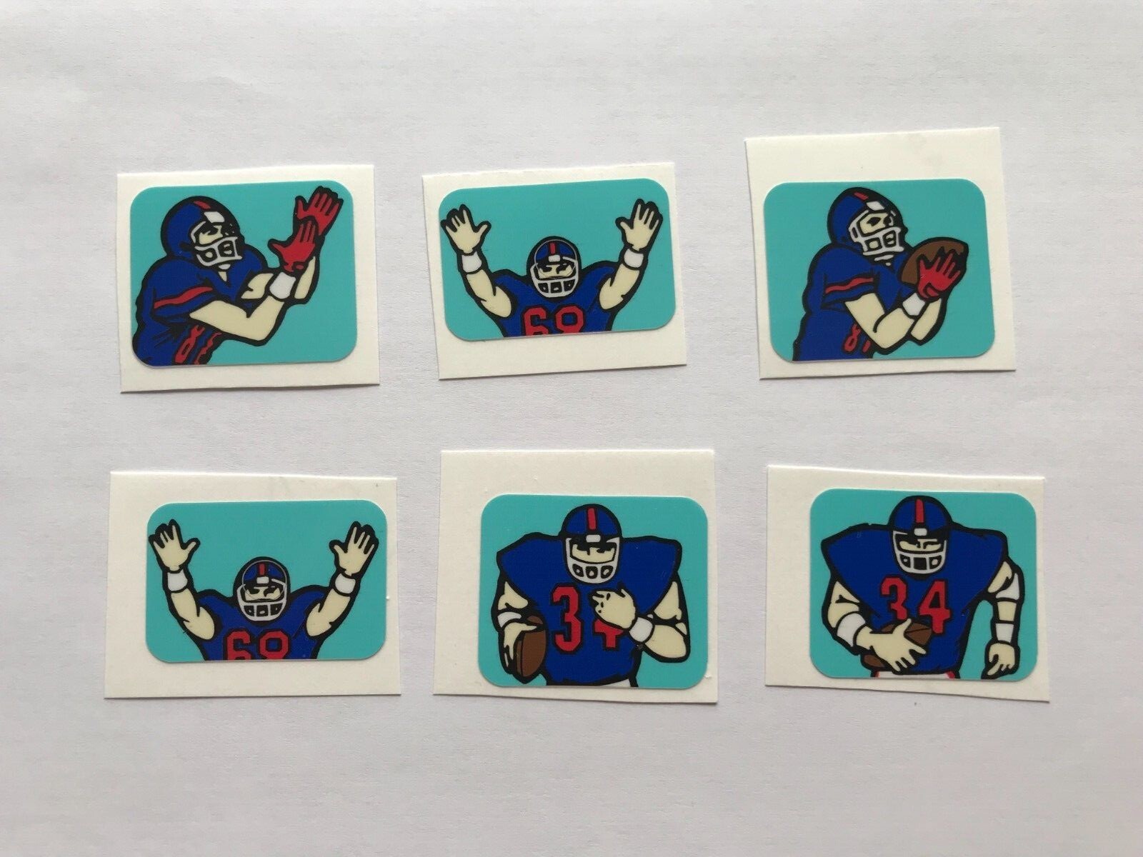 Monday Night Football Pinball Machine Spinner Target Decal Set Data East NEW