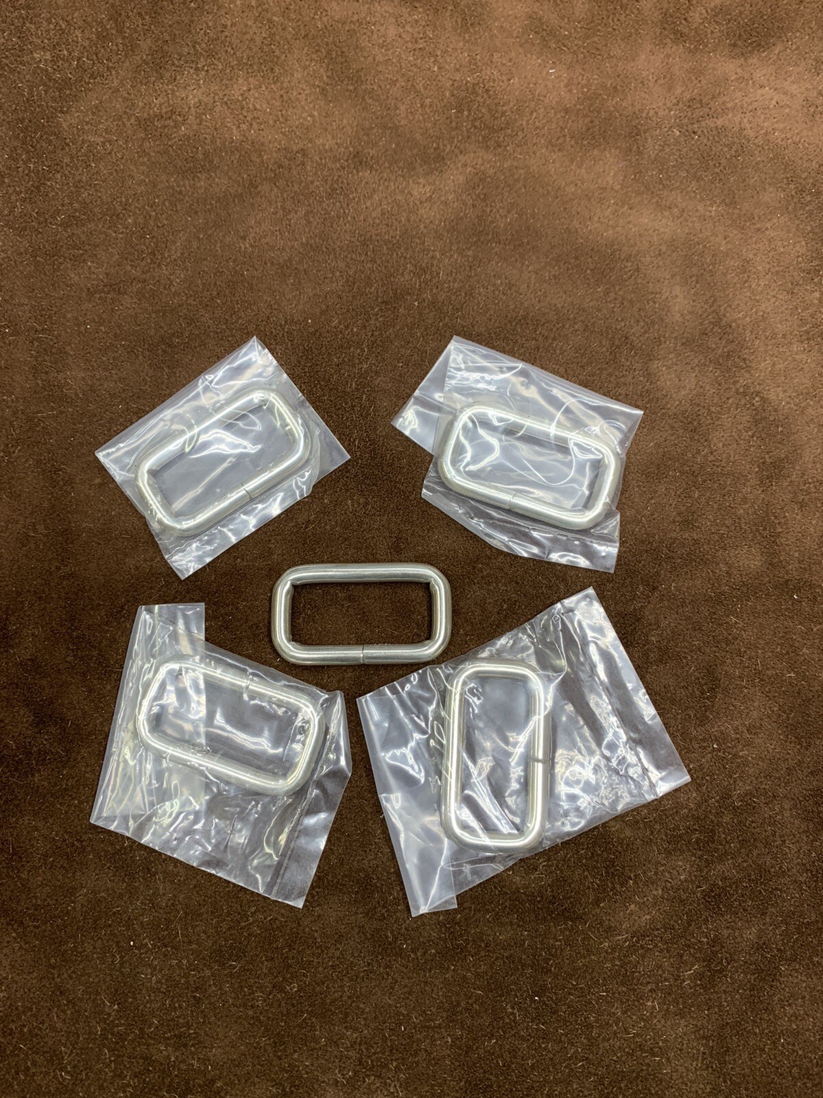 1 1/2” Heavy Rectangle Loop steel , Highly Polished
