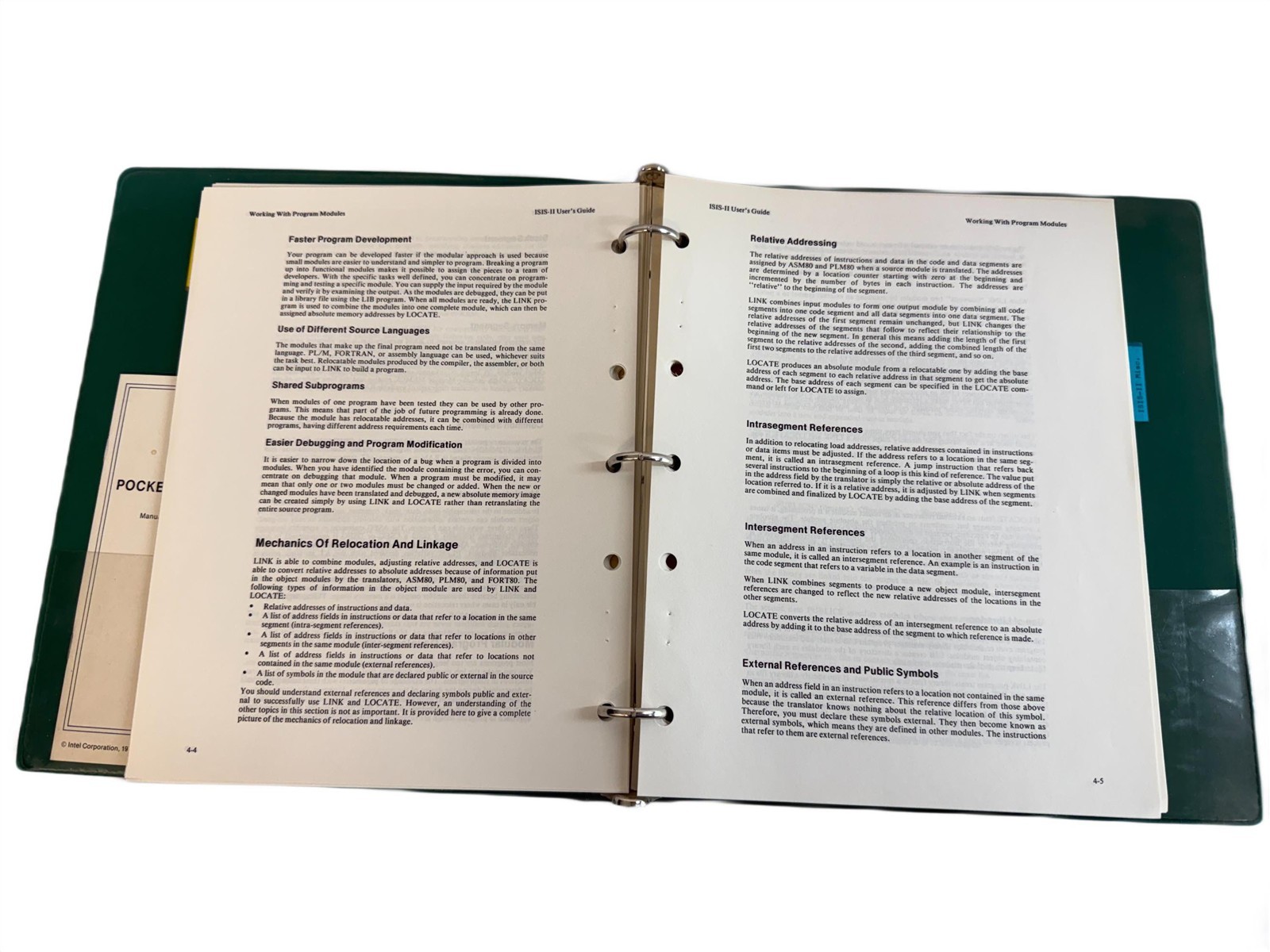 Intel 1983 Intellec Series II ISIS-II User's Guide Microcomputer Manuals