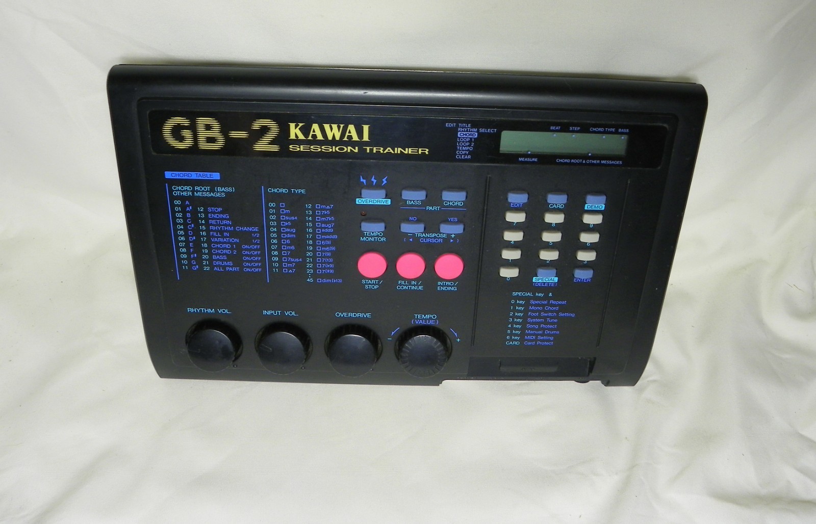Vintage 80's Kawai GB-2 Digital Session Trainer. Great condition, tested ok.