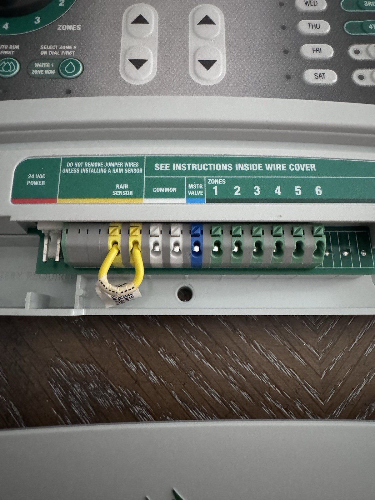Rain Bird SST-600in 6 Station Irrigation Timer - No Power Adapter - Untested