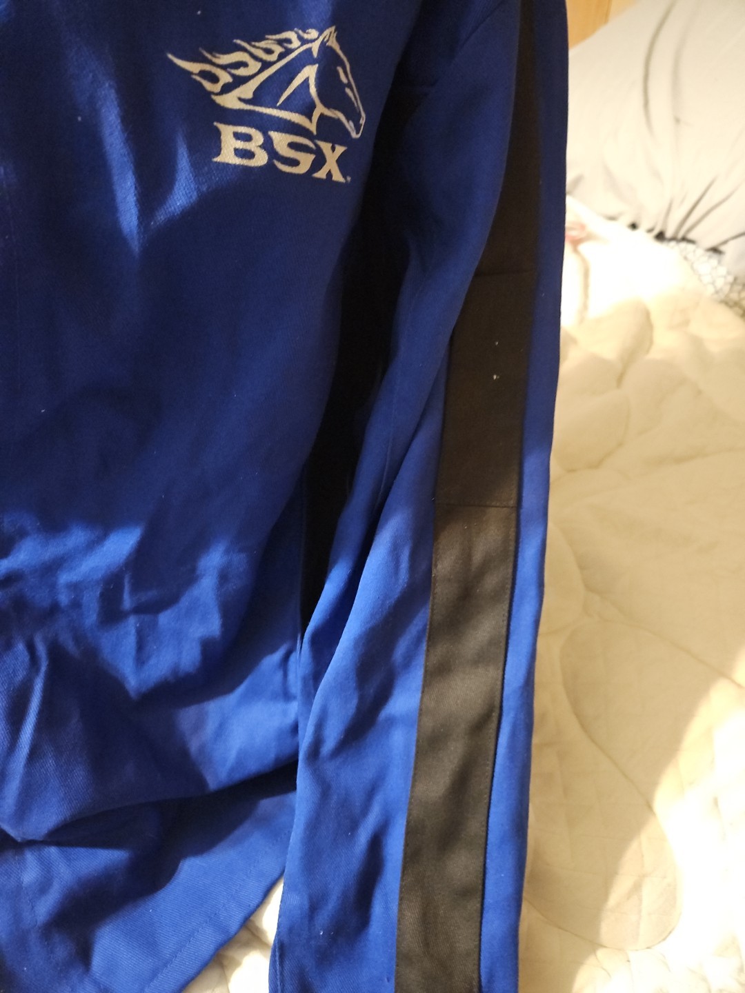 BSX Fire Rated 2xlg Snap Jacket 2 Xlg With Flames P7