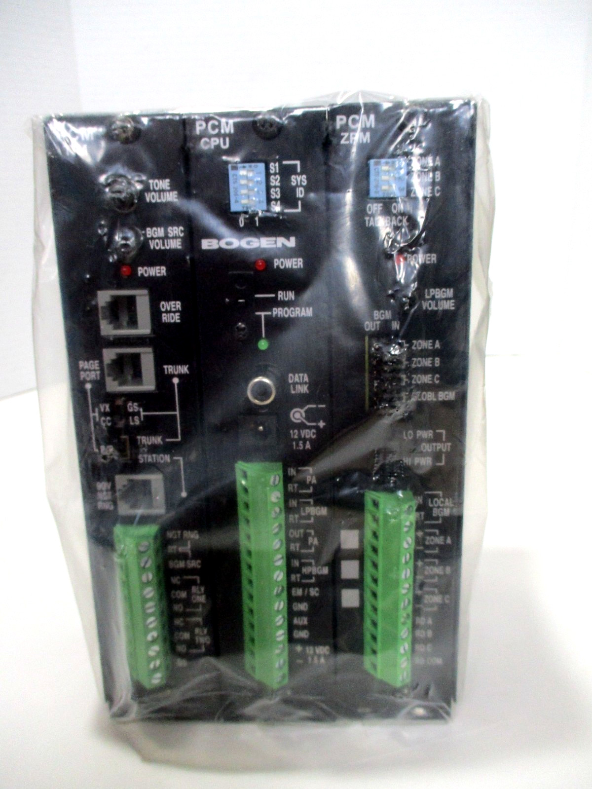 Bogen PCMSYS3 Preassembled Zone Paging System