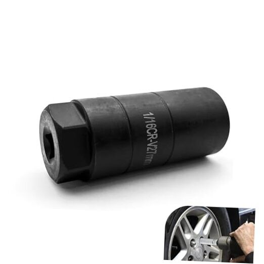 Car Oil Pressure Switch Socket Oil Pressure Sensor Accessory, 1 1/16 1 PC Black