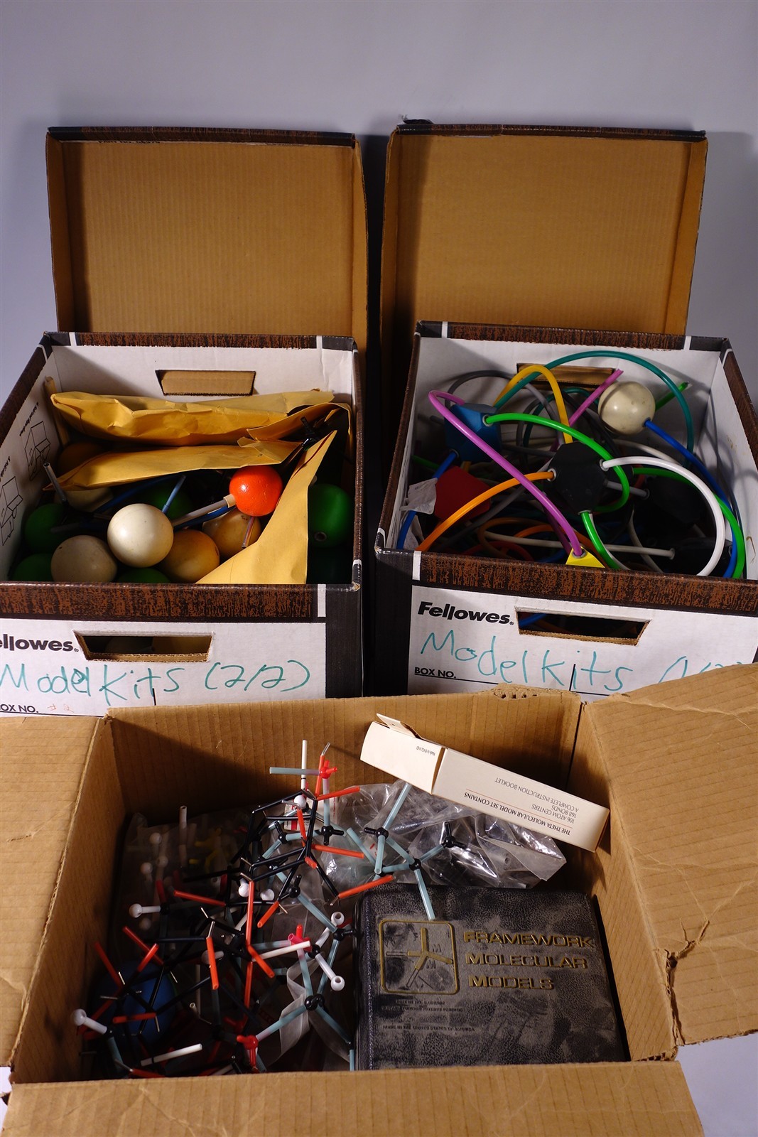 Large Lot of Molecular Models / Chemistry Models