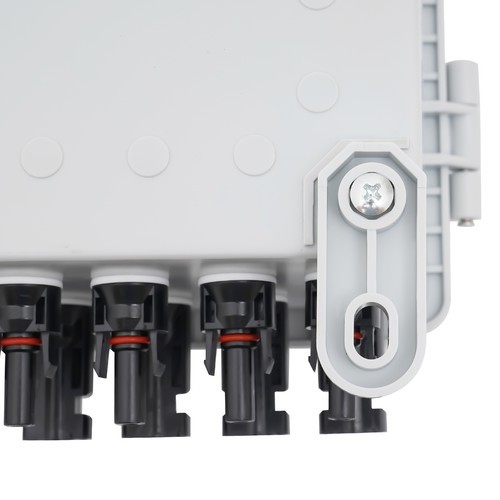 6 String PV Solar Combiner Box Circuit Breaker Junction Box For Solar System