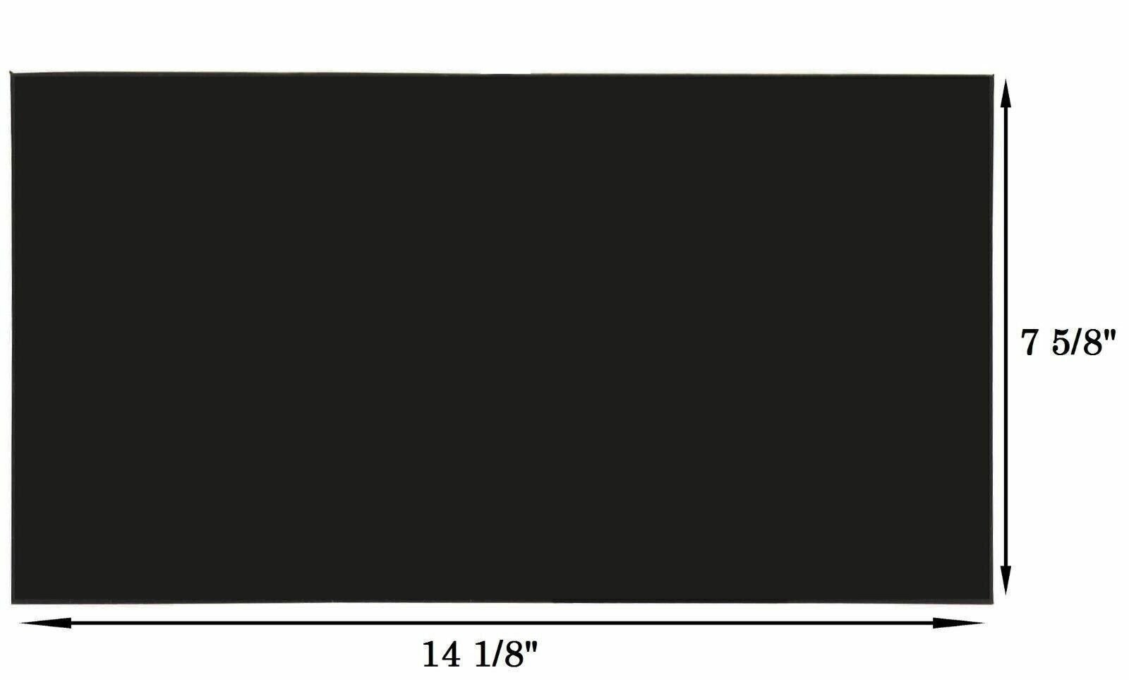 Black Velour Jewelry Showcase Economy Pad for standard Trays for Jewelry Display