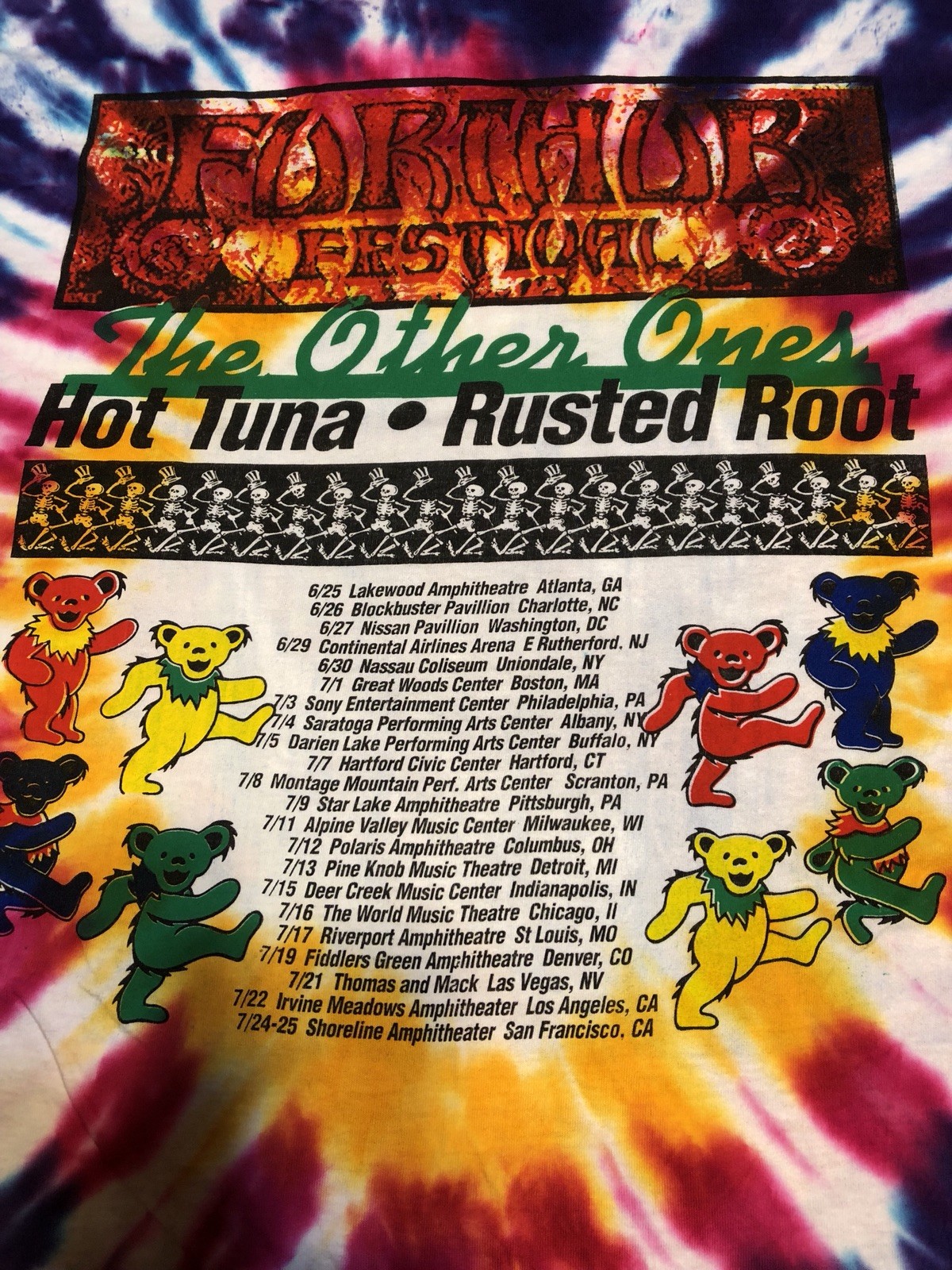 Grateful Dead T Shirt Large