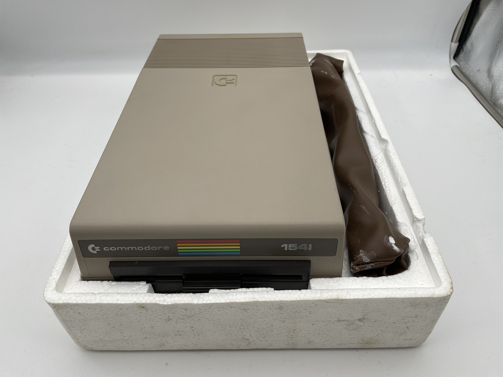 Vintage Commodore 1541 15.25" Floppy Disk Drive With Original Box