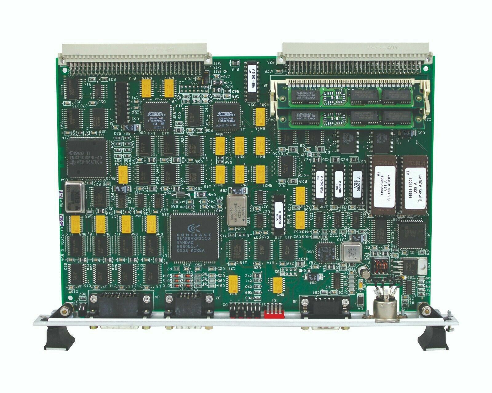 ADEPT TECH VGB 3 ROBOT JOINT INTERFACE MODULE PCB 10332-10250 REV. P8