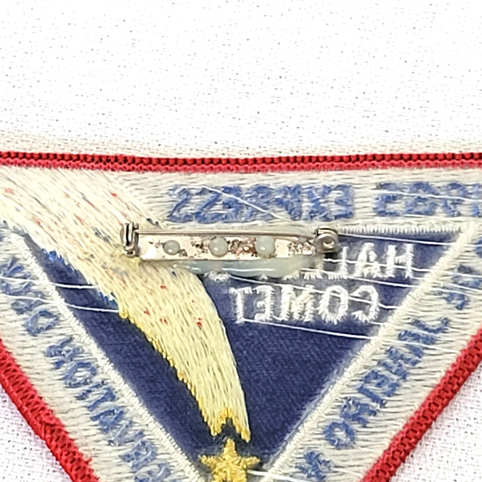 Vintage 1985 Halley's Comet Express Rio de Janeiro Patch Observation Deck B