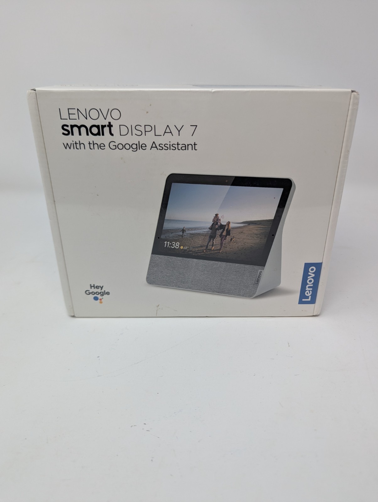 NEW SEALED Lenovo 7 Smart Display with Google Assistant WiFi Grey CD-17302F