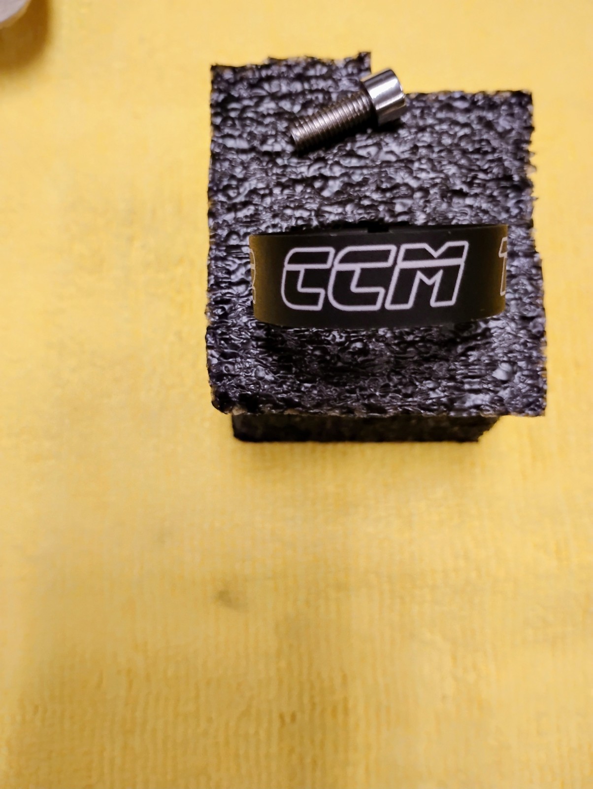 CCM  DUST BLACK  prototype T2 logo clamp ring