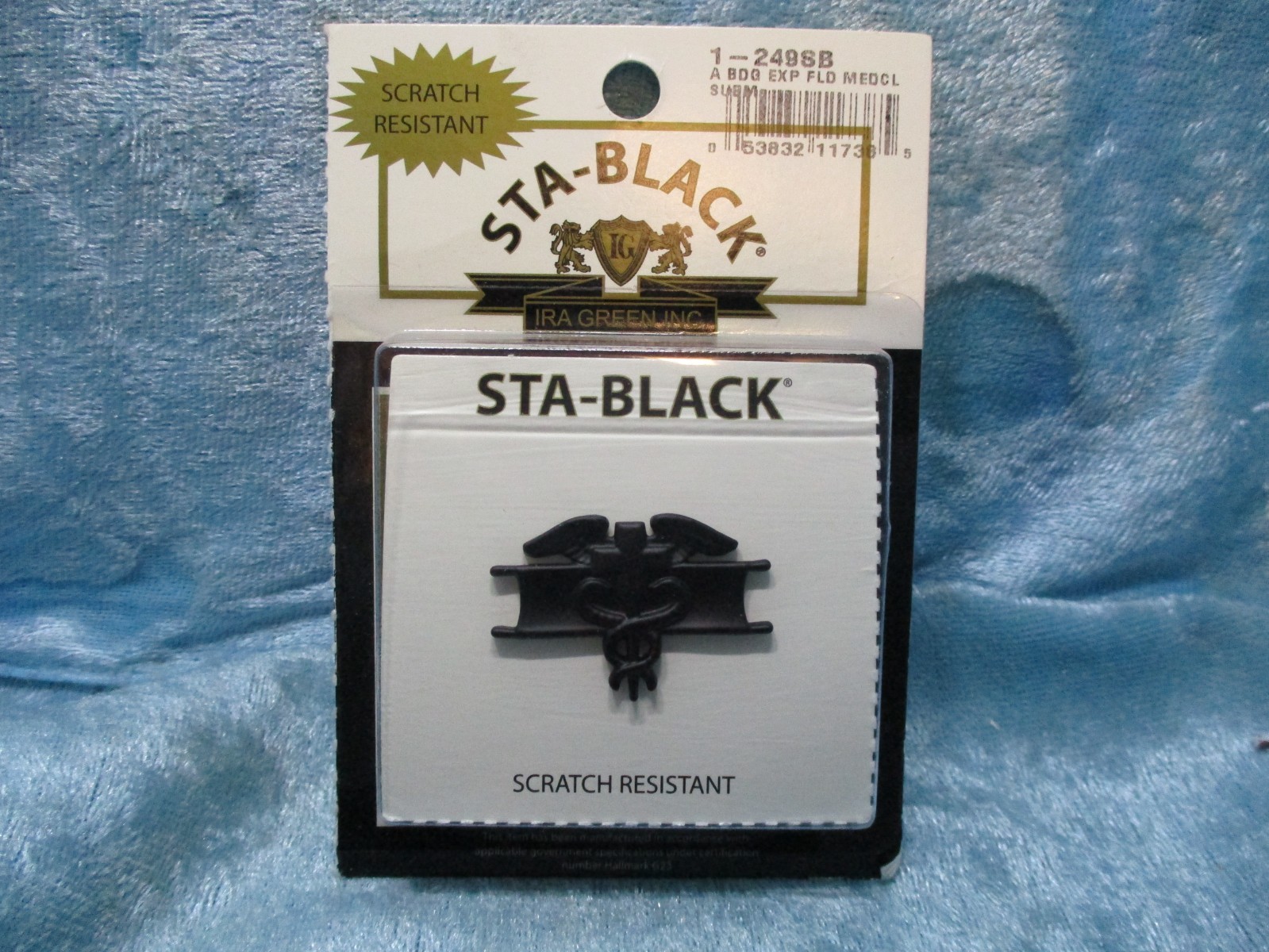 Green Sta Black Uniform Insigna