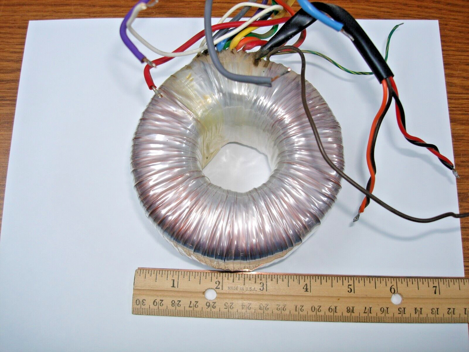 324W Copper Toroidal Power Transformer 244V 1.45A High Voltage Tube Amp