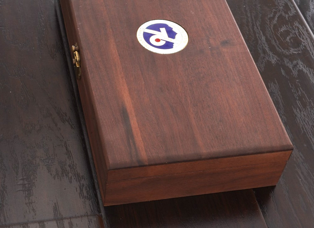 Original Ruger Single-Six 1976 Colorado Centennial Wood Display Case