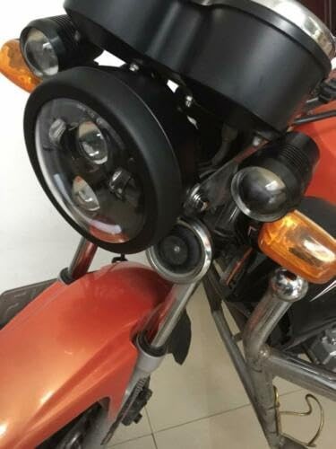7 Inch Motorcycle Headlight Housing Bracket Headlamp Shell 7" LED Headlight