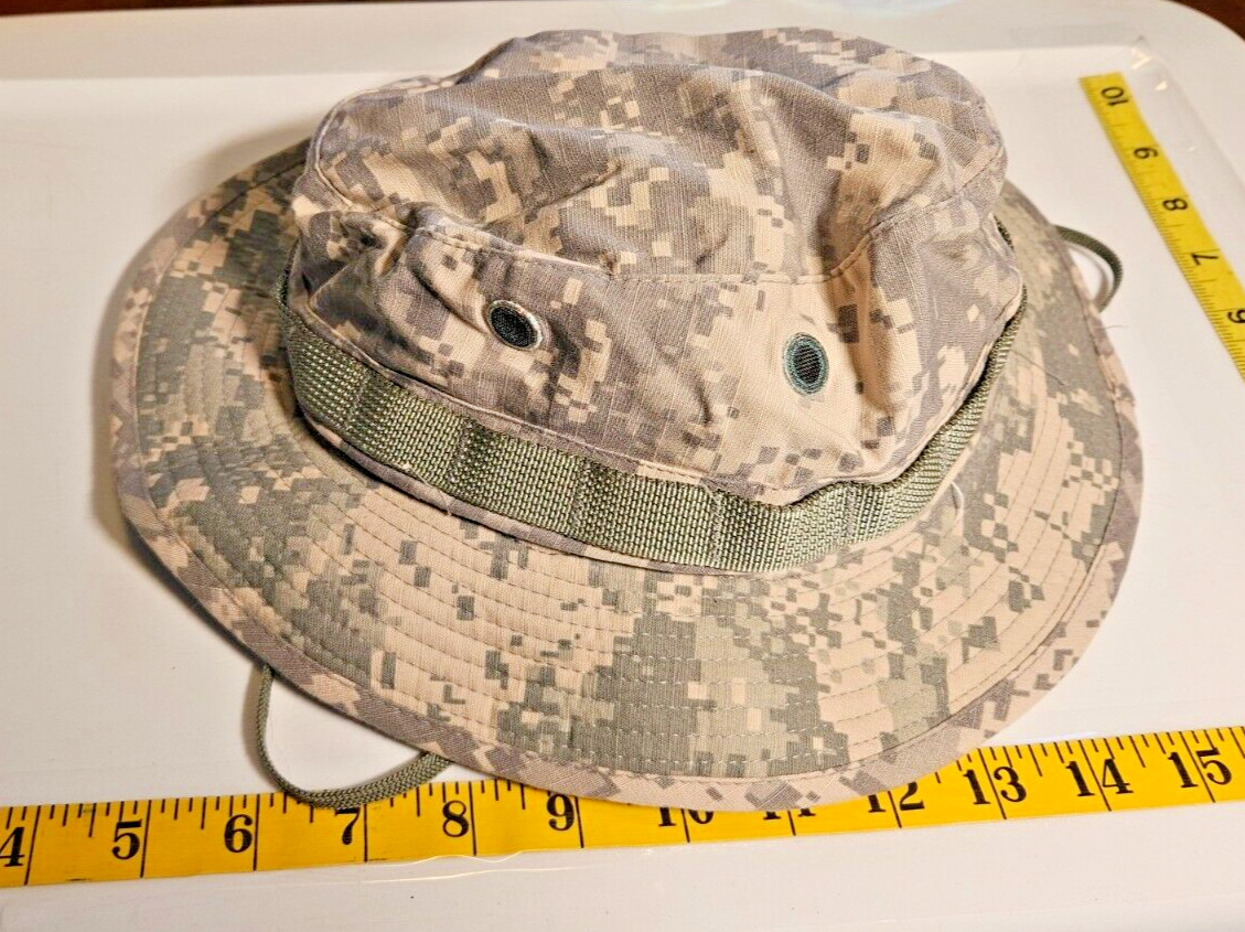 US Army Combat Sun Uniform Cover Hat Size 7 1/8