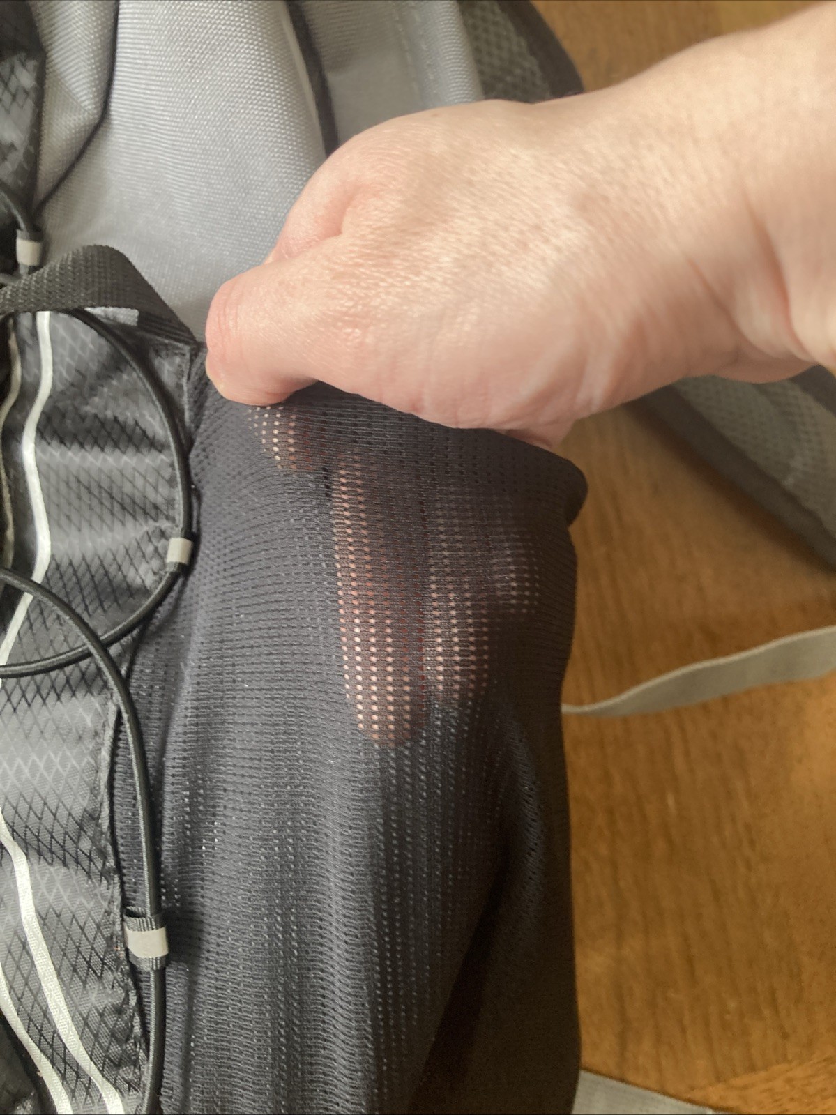 COCHLEAR Recipient Backpack Rucksack Grey Gray Black Bag P743078 24L NWOT