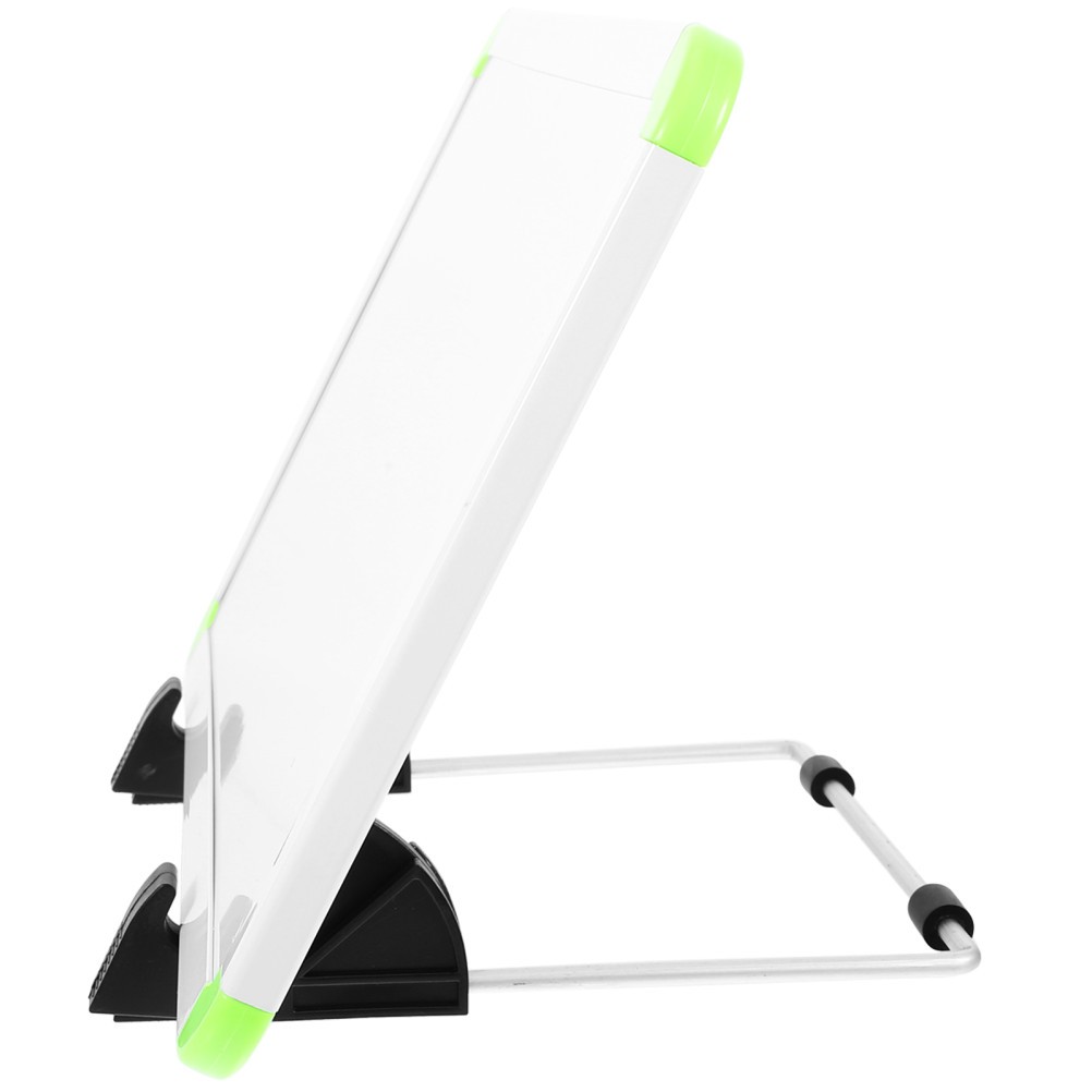 1 Set Practical Plastic Whiteboard Dry Erase Writing Board with Stand White