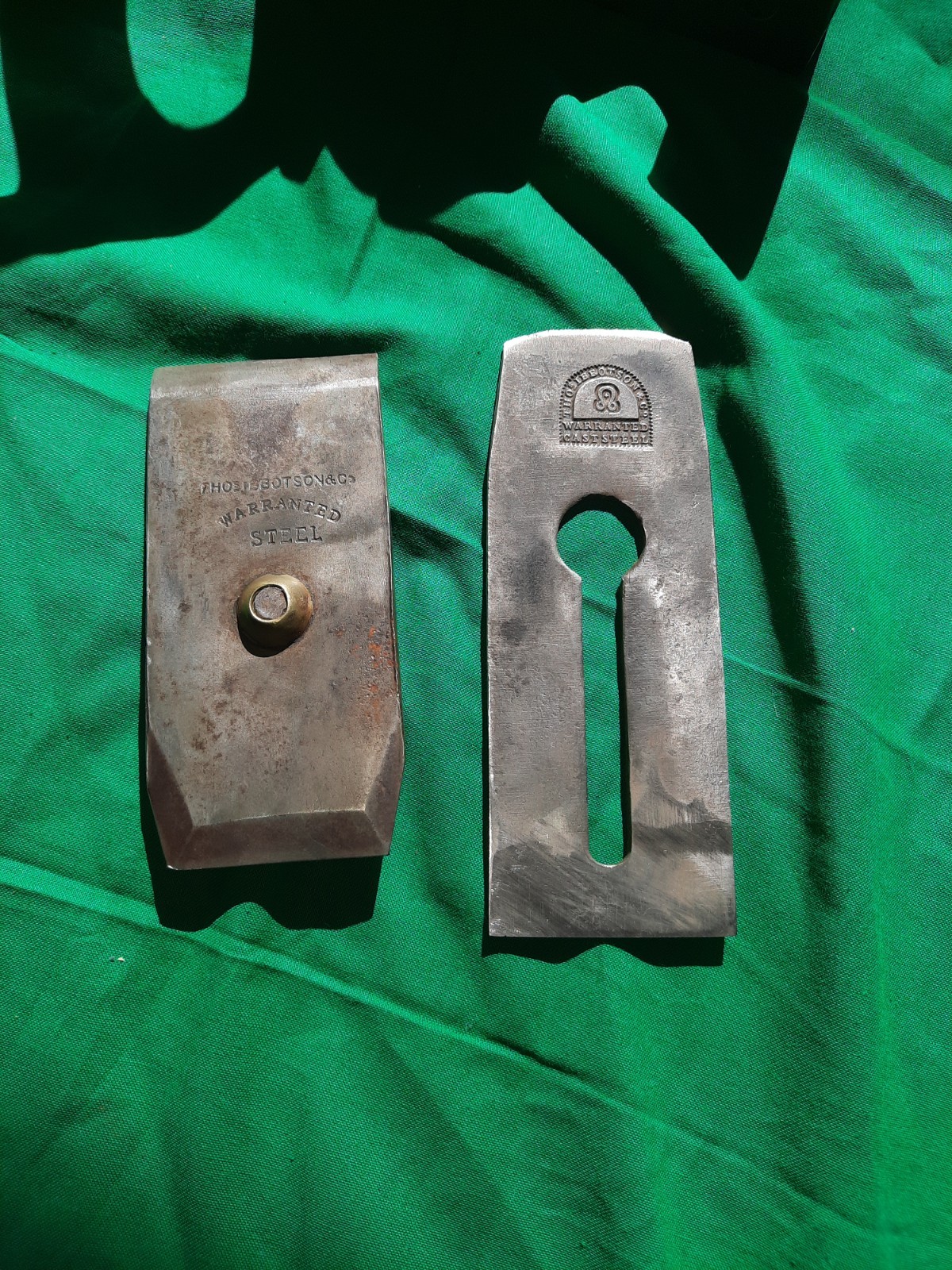 9" Infill smoothing plane with T. Ibbotson iron.
