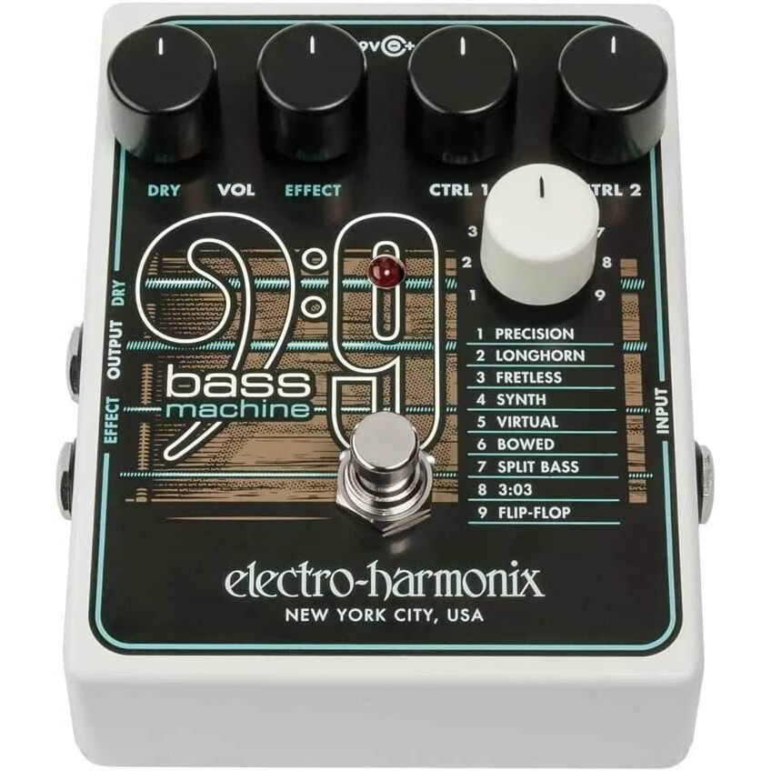 Electro Harmonix BASS9 Bass Machine Effects Pedal