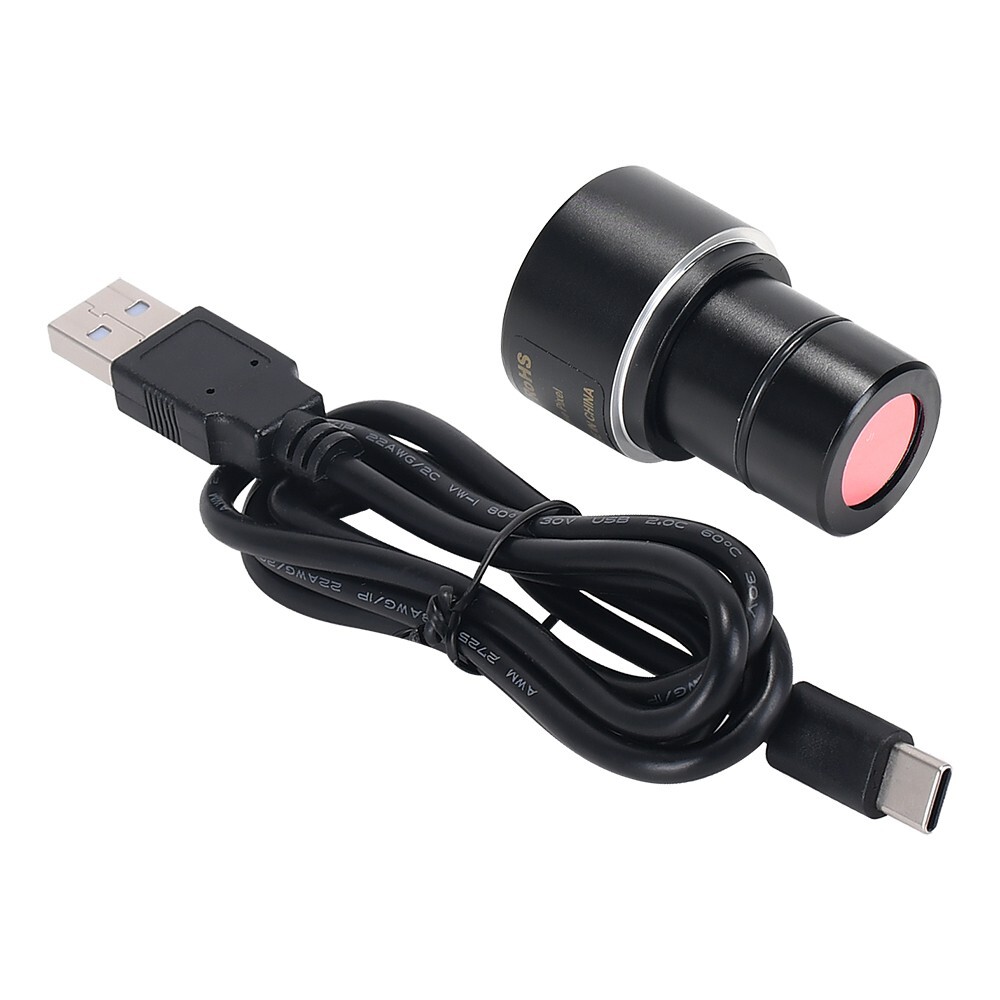 HAYEAR HY-500M 5MP Microscope Camera USB Camera for Microscope with Adapters ot